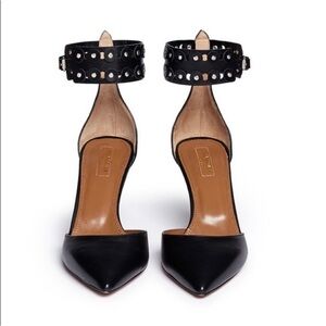 Aquazzura Firenze Black Rockstar Pump - Size 40 1/2 US 10.5